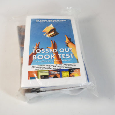 Tossed Out Book Test by Chris Philpot