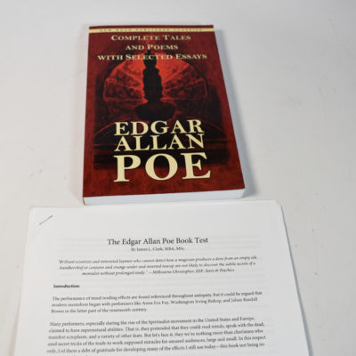 Edgar Alan Poe Book Test: James C. Clark