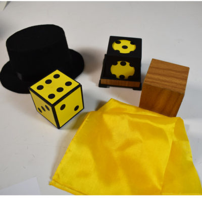Miracle Die and the Magic Hat: Germany: rare miniature magic