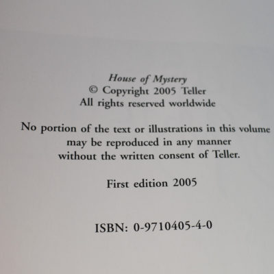 House of Mystery: the Magic Science of David P. Abbott: regular edition with Deluxe slipcase - Image 5