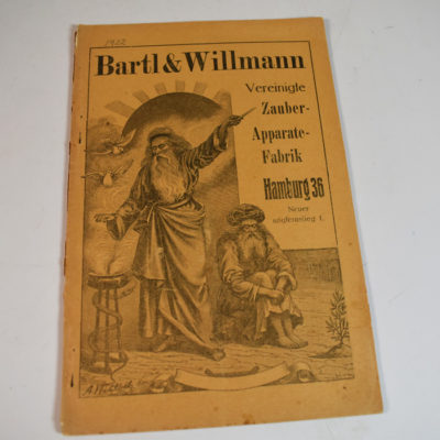 Bartl and Willmann 1922 Catalog