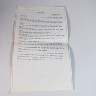 Roy Roth RAR Catalogue #4 - Image 2