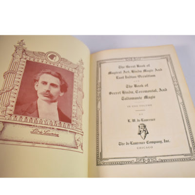 The Great Book of Magical Art, Hindu Magic and Indian Occultism: LW de Laurence - Image 3