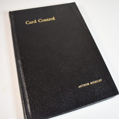 Card Control: Buckley 1946 first edition