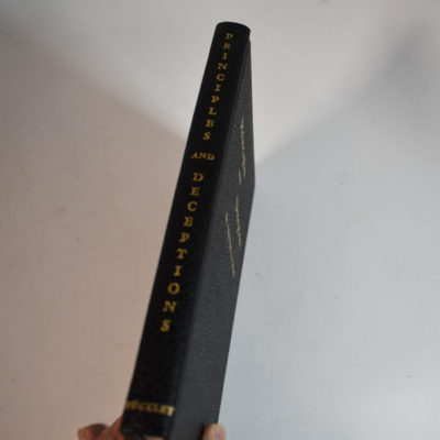 Principles and Deceptions 1948 first edition autographed - Image 2