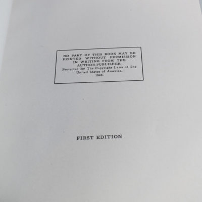 Principles and Deceptions 1948 first edition autographed - Image 4