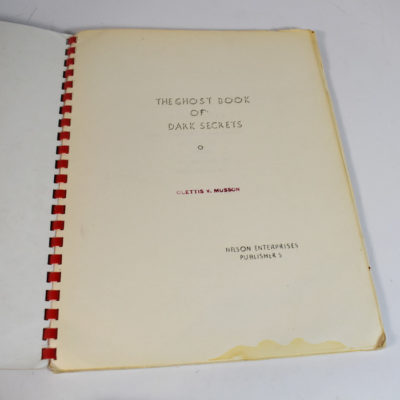 The Ghost Book of Dark Secrets: Nelson Enterprises - Image 3