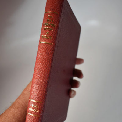 Dai Vernon Book of Magic: Ganson:  1st restricted edition signed by Vernon leather bound