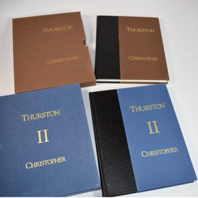 Thurston Workbooks Volumes 1&2 limited editions of 500 each
