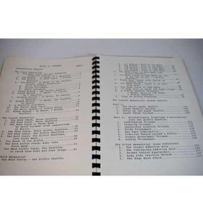Ed Marlo Ten Hand Poker Stack: Warmly inscribed by Marlo signed twice copy #44 - Image 3