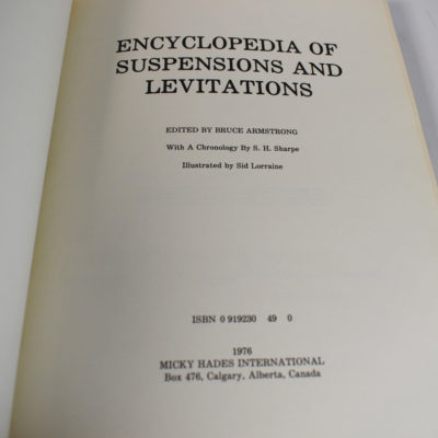 Encyclopedia of Suspensions and Levitations: Mickey Hades 1976 - Image 2