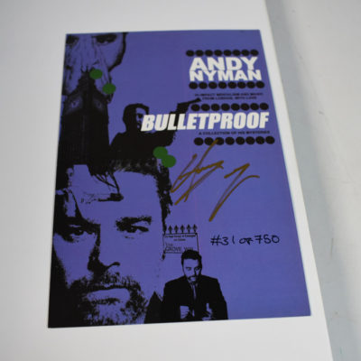 Andy Nyman Bulletproof: 2010 scarce #31 of 750 - Image 2