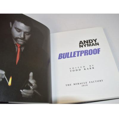 Andy Nyman Bulletproof: 2010 scarce #31 of 750 - Image 3