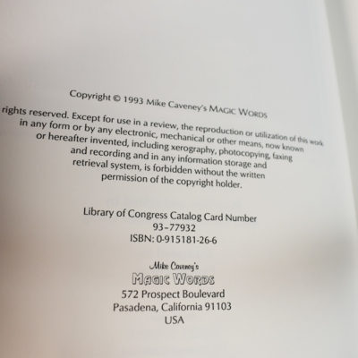 Rene Levand Magic from the Soul: signed by Levand (includes 3 Magic Crumbs booklet) - Image 3
