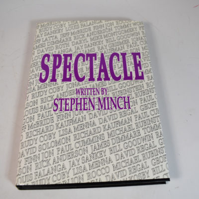 Spectacle Stephen Minch fist edition and print 1990