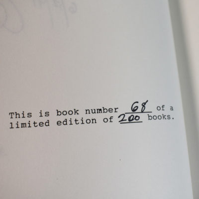 The Purloined Thought:  Al Mann signed by Mann #68 of only 200 - Image 4