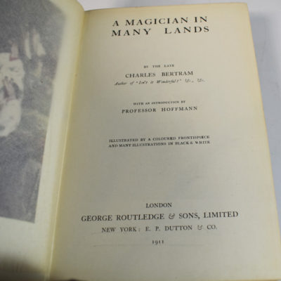 A Magician In Many Lands: Charles Bertram 1911 - Image 4
