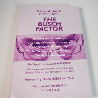 The Busch Factor #28 of 500 inscribed