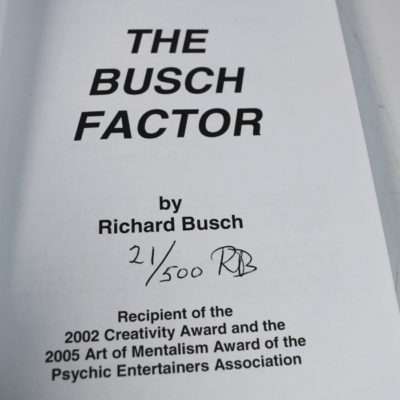 The Busch Factor #28 of 500 inscribed - Image 3