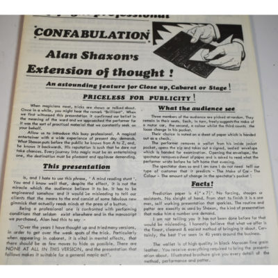 Original Alan Shaxon's Confabulation: Ace Place Magic - Image 4