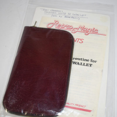 Seabrook's Signed Note to Wallet: original Repro Magic - Image 2