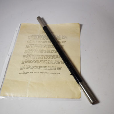 Vintage Bill In Egg Wand