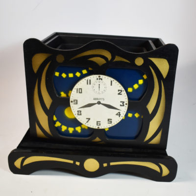 Abbot Clock Cabinet: early clockwork version circa 1940’s