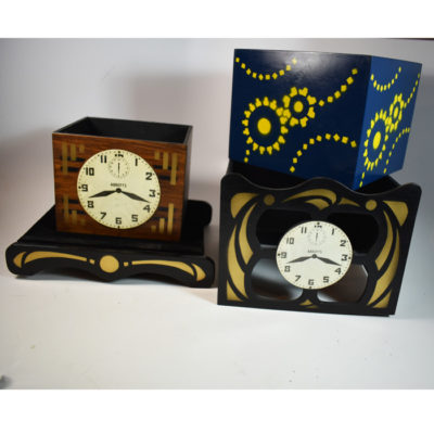 Abbot Clock Cabinet: early clockwork version circa 1940’s - Image 4