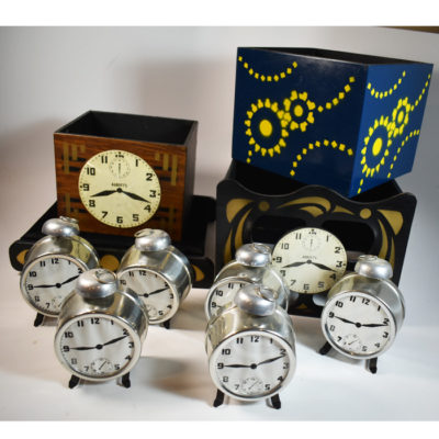 Abbot Clock Cabinet: early clockwork version circa 1940’s - Image 5
