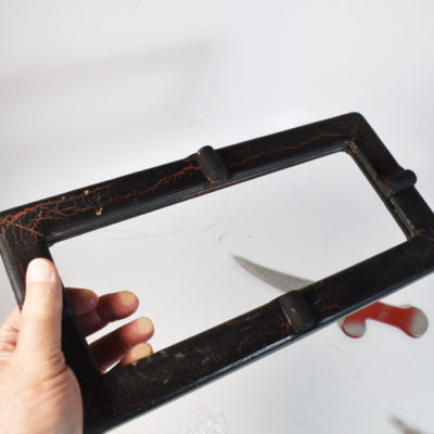 Vintage Flexible Glass: very early crackle finish - Image 4