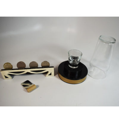 Visible Coins in Glass - Image 2