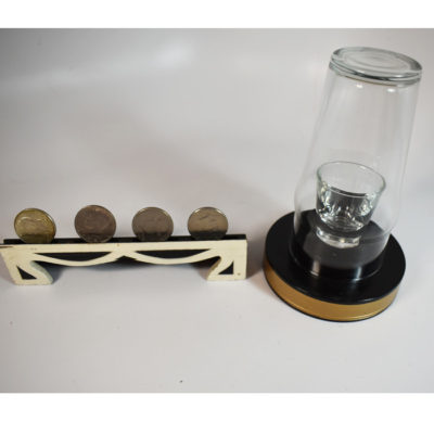 Visible Coins in Glass - Image 4