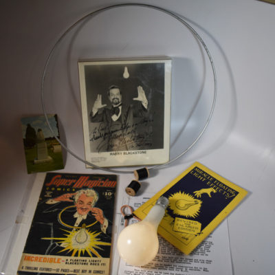 Vintage Floating Light Bulb with the Blackstone Hookup and Blackstone items