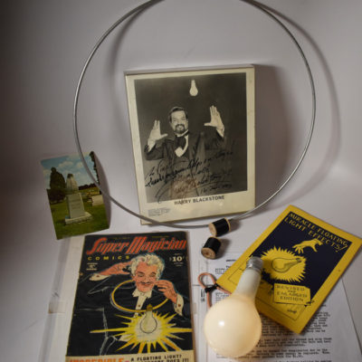 Vintage Floating Light Bulb with the Blackstone Hookup and Blackstone items - Image 2