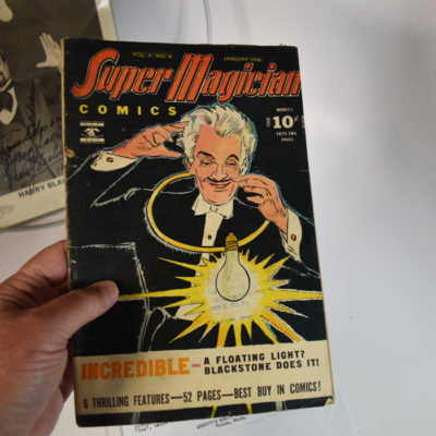 Vintage Floating Light Bulb with the Blackstone Hookup and Blackstone items - Image 4