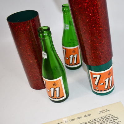 Vintage Abbott  Tipsy Turvy Bottles with Glitter Finished Tubes: scarce circa 1950's - Image 2