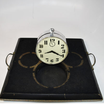 Latest Vanishing Alarm Clock: Rare  This should be in an Abbott Museum! 1940 - Image 3