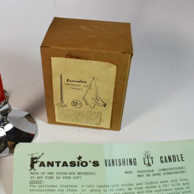 Fantasio Vanishing Candle and Stand  Mint in Box: 1960's - Image 3