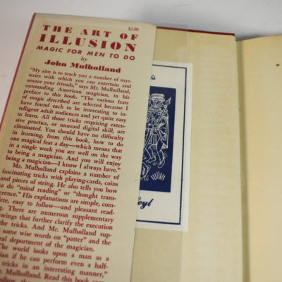The Art of Illusion warmly inscribed by John Mullholland to Edgar Heyl: two great figures in Magic History: 1944 - Image 3
