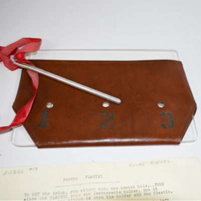 Vintage Pentro Plastic by Clint Rydel circa 1950's