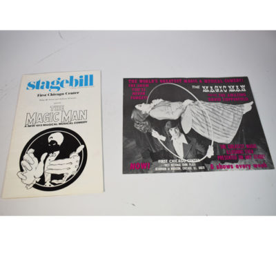 David Copperfield: The Magic Man playbill and Brochure 1975