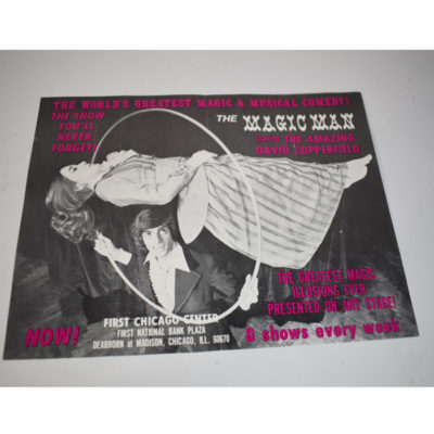 David Copperfield: The Magic Man playbill and Brochure 1975 - Image 2