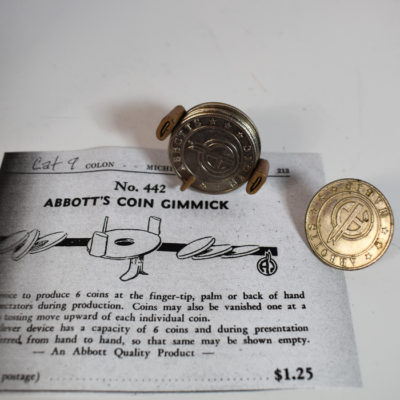 Vintage Abbott Latest Coin Pail with extras! - Image 2