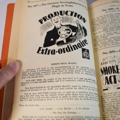 Vintage Abbott Production Extraordinaire (fishbowl production) and “Modern Water Bowl Production” - Image 3