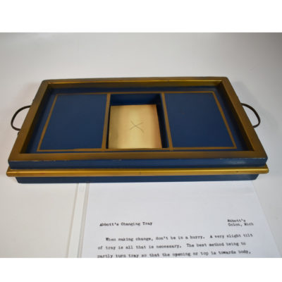Abbott Changing Tray: scarce