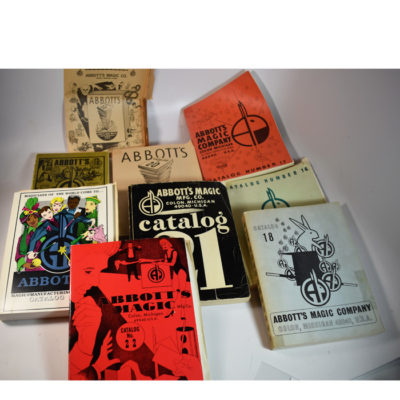 Vintage Abbott Catalogues: 16,17,18,20,21,22,23, 24