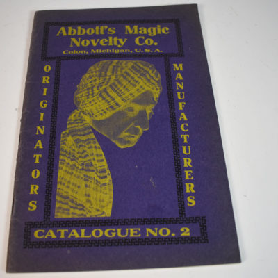 Abbott Catalogue #2 scarce