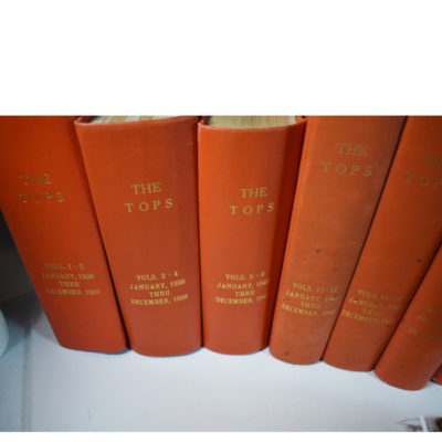 Tops And New Tops Bound Magazines: Tops Vol. 1 #1 Jan. 1936  through Volume 22 #3 March of 1957 and New Tops Volume 1#1 1961 through #6 1966 with several loose issues - Image 2