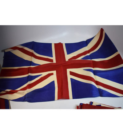 Abbott 7 Vintage International Flags including 48 star American Flag - Image 7