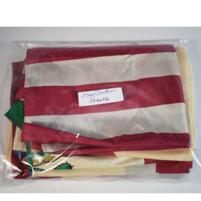 Abbott 7 Vintage International Flags including 48 star American Flag - Image 9